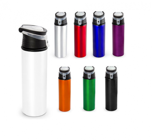 Botella en Aluminio Pull 600ml.